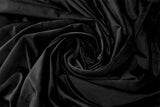 NNEDSZ Large Thick Velvet Blockout Curtains 600x 270cm PINCH PLEAT 2 panel+Hooks Black