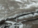 NNEDSZ Large Thick Velvet Curtains Warp Knitted Velvet 540x270cm+Hooks Pinch Pleat Grey
