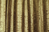 NNEDSZ Large Thick Velvet Curtain Stunning Flocking 560x230cm+30Hooks Gold