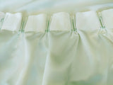 NNEDSZ Milk White Large Curtains 570x270cm PINCH PLEAT 2 panel High Level Fab. for Wall