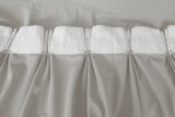 NNEDSZ Large Thick Velvet Blockout Curtains 550x 230cm PINCH PLEAT 2 panel +Hooks Ivory