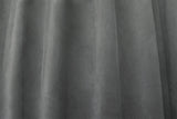 NNEDSZ Large Thick Velvet Blockout Curtains 550x 230cm PINCH PLEAT 2 panel+Hooks Grey