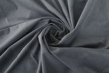 NNEDSZ Large Thick Velvet Blockout Curtains 550x 230cm PINCH PLEAT 2 panel+Hooks Grey
