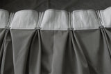 NNEDSZ Large Thick Velvet Blockout Curtains 550x 230cm PINCH PLEAT 2 panel+Hooks Grey