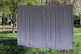 NNEDSZ Large Thick Velvet Blockout Curtains 540x 230cm PINCH PLEAT+30 Hooks Purple Grey