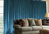 NNEDSZ Large Thick Velvet Blockout Curtains 560x 230cm PINCH PLEAT 2 panel +30 Hooks