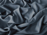 NNEDSZ Long Blockout Curtains 590x273cm PINCH PLEAT+ Hooks High Level Fabric Grey Blue