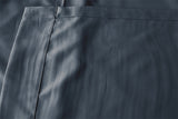 NNEDSZ Blockout Curtains 540x230cm PINCH PLEAT+ Hooks High Level Fabric Grey Blue