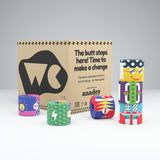 NNEDSZ WC 100% Recycled Toilet Paper, 48 Rolls, 400 Sheets, 3 Ply Double Length