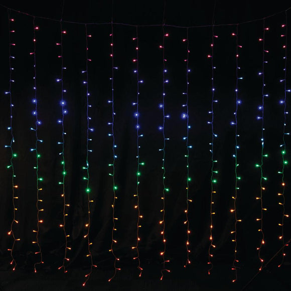 NNEDSZ LED Curtain Lights Rainbow Color available in 2 sizes - 1.8 meter