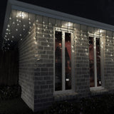 NNEDSZ Solar 200 LED Icicle Lights – 3.9m x 33cm, available in 3 Colors - Multicolor