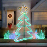 NNEDSZ LED Ropelight 3D Tree Cool Twinkle Lights