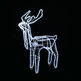 NNEDSZ LED Ropelight Standing Reindeer Small Moving Cool White available in 2 types - Feeding