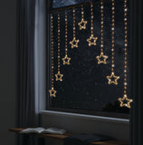 NNEDSZ LED Wire Star Curtain Gold Lights