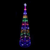 NNEDSZ LED Digital Strands Tree 2.4m Multi-Color