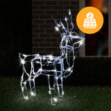 NNEDSZ Solar LED Standing 3D Reindeer - 60 cm