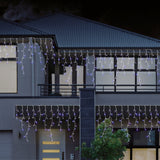 NNEDSZ 480 LEDs Snowing Icicle Lights – available in 4 Colors - Multicolor