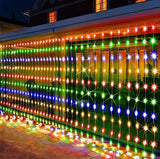 NNEDSZ LED Curtain Lights 6mx3m 600 Multi-Color