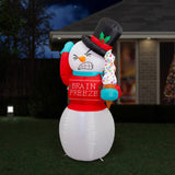 NNEDSZ Airpower Shaking Freeze Snowman 180cm