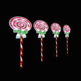 NNEDSZ LED Candy Lollipop Path Lights 4pk