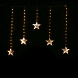 NNEDSZ LED Infinity Stars Curtain Lights avaiable in 2 Colors - Warm White