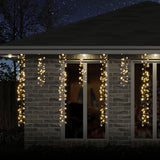 NNEDSZ LED Dancing Cluster Icicles 9m Available in 2 Options - Multicolor (6 Colors)