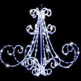 NNEDSZ LED Acrylic Chandelier Flashing available in 2 colors - Multicolor