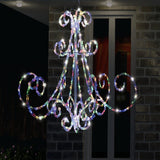 NNEDSZ LED Acrylic Chandelier Flashing available in 2 colors - Multicolor