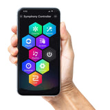 NNEDSZ App Controlled LED Lightshow Spinner 60cm