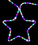NNEDSZ LED Ropelight 5 Stars Chain available in 2 Colors - Multicolor