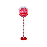 NNEDSZ LED Stop Here Sign Multi 100cm Adjustable Height