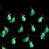 NNEDSZ 40 Pack LED Holly Lights