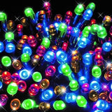 NNEDSZ Battery Operated 200 LED Timer Lights – Available in 3 Colors - Multicolor