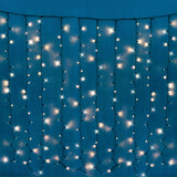NNEDSZ Battery Operated 200 LED Curtain Light – 140 x 140cm, available in 3 Colors - Multicolor