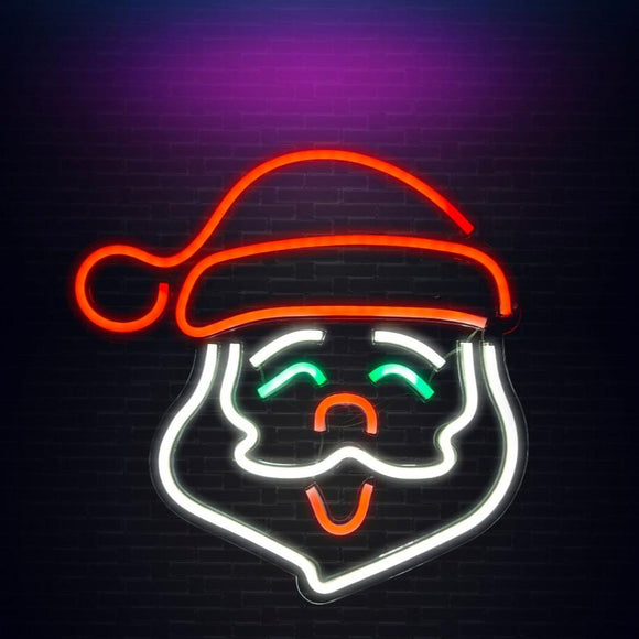 NNEDSZ USB LED Neon Flex Motif Santa