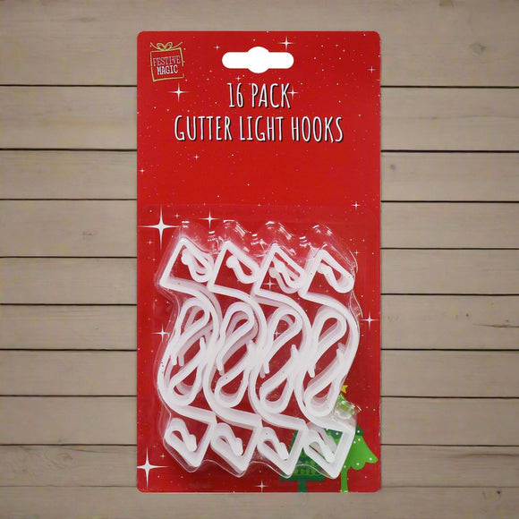 NNEDSZ Gutter Hooks 16pk Extra Large Size