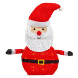 NNEDSZ LED Collapsible Tinsel Santa 70cm Twinkling
