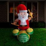 NNEDSZ Airpower Christmas Rocker 180cm Santa