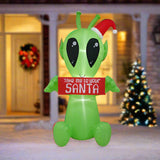 NNEDSZ Airpower Christmas Alien 210cm
