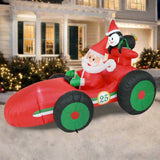 NNEDSZ Airpower Santa Race Car 225cm