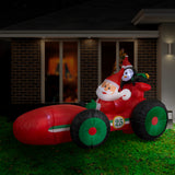 NNEDSZ Airpower Santa Race Car 225cm