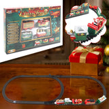 NNEDSZ Realistic Christmas Electric Train Set