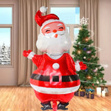 NNEDSZ Large Santa Claus Aluminum Foil Balloon