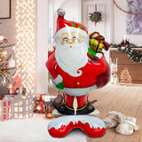 NNEDSZ Extra Large Standing Santa Claus Foil Balloon