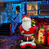 NNEDSZ Extra Large Standing Santa Claus Foil Balloon
