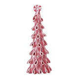 NNEDSZ Desktop Miniature Christmas Tree with Candy Cane Top