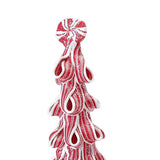 NNEDSZ Desktop Miniature Christmas Tree with Candy Cane Top