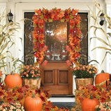 NNEDSZ 2M Artificial Fall Maple Leaf Garland