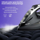 NNEDSZ 2200W Professional Steam Iron with Ceramic Soleplate