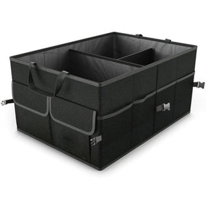 NNEDSZ Car Storage Collapse Trunk Back Bin Bag Caddy Organizer Ford Hyundai Automobiles Interior Accessories Stowing Tidying Trunk Box